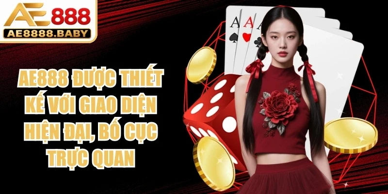 AE888 được thiết kế với giao diện hiện đại, bố cục trực quan